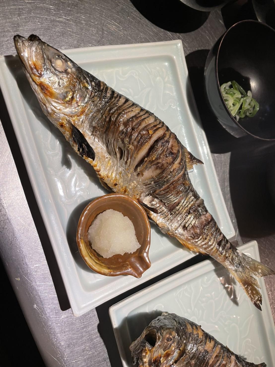 本日のランチ　北海道　骨切りニシン　脂と旨味満載でおすすめ