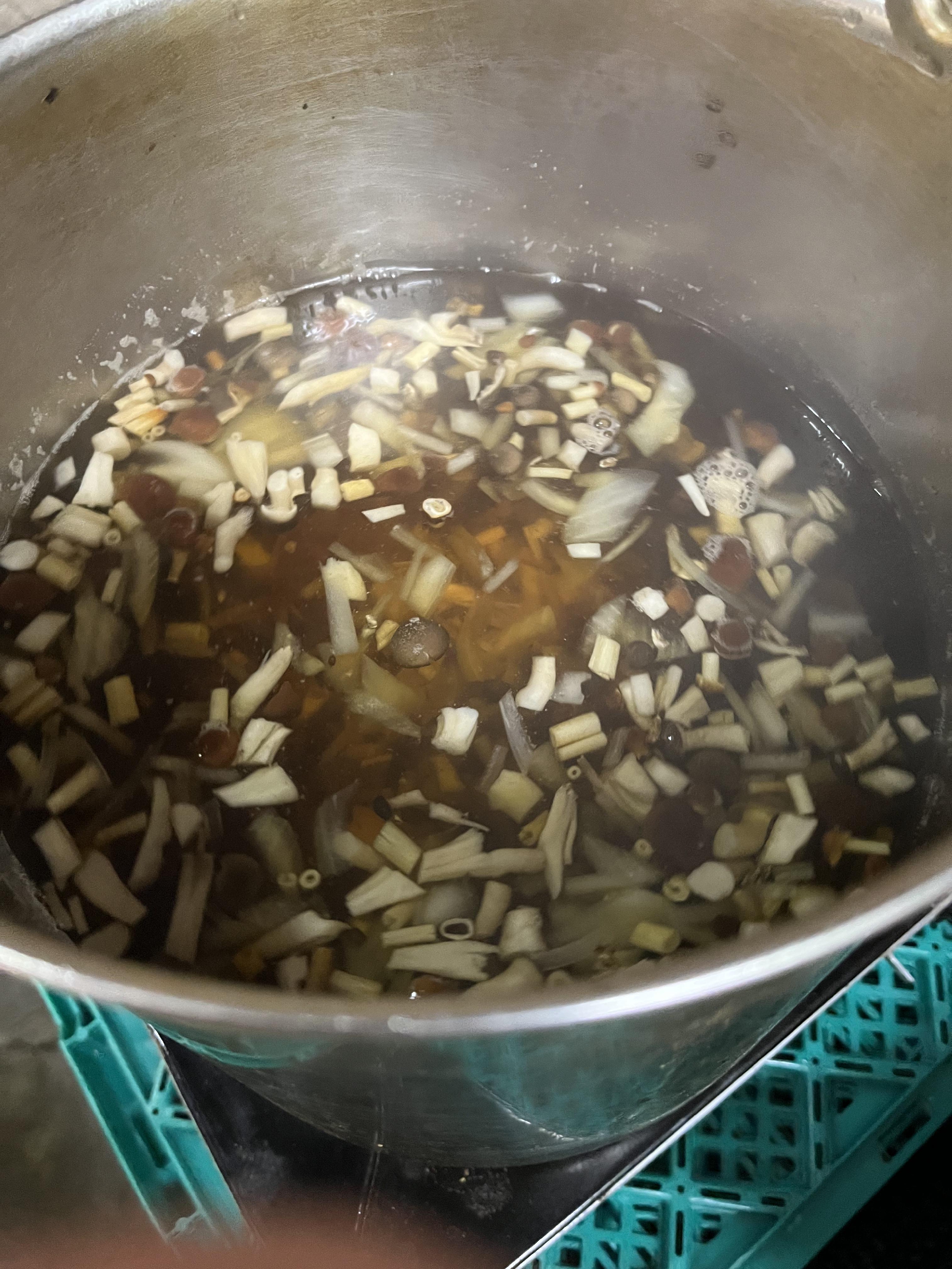 木の子と玉ねぎの和スープ