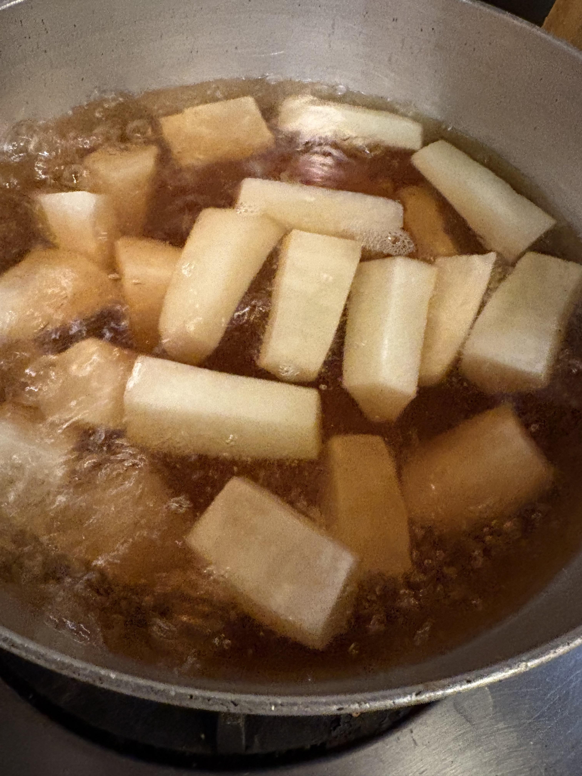 明日のランチの仕込み